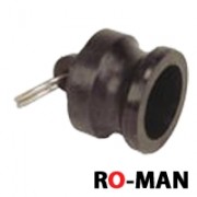 Adapter Plug - Black - 1 1/2